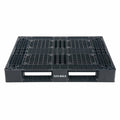 Vestil PLP2-4840-BLACK Black Plastic Pallet 6000 Lb 48 X 40 - Ace Tool Group - Vestil