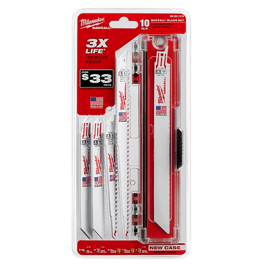 Milwaukee 49-22-1110 Sawzall Recip Saw Blade 10 Pack - Ace Tool Group - Milwaukee