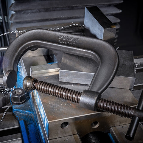 Crescent 78-410C 10 in. Deep Throat Pattern C-Clamp - Ace Tool Group - Crescent