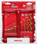 Milwaukee 48-89-1105 THUNDERBOLT Titanium Drill Bit Set - 20PC - Ace Tool Group - Milwaukee