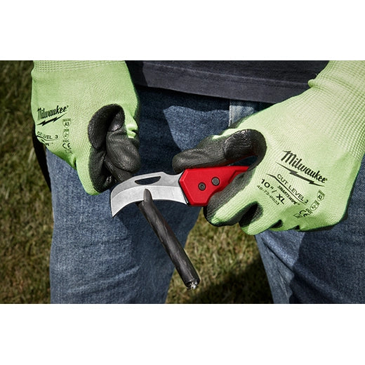 Milwaukee 48-22-1525 FB Hawkbill Folding Knife - Ace Tool Group - Milwaukee