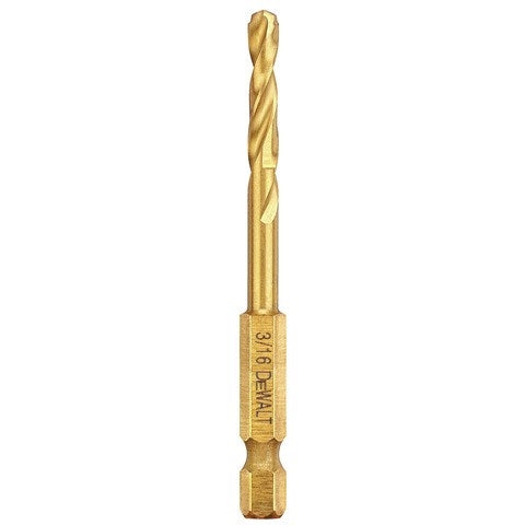 Dewalt Dd5112 3/16 In Titanium Impact Ready Drill Bit - Ace Tool Group - DeWalt