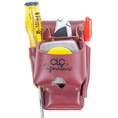 CLC 21464 HEAVY-DUTY LEATHER TAPE/TOOL HOLDER - Ace Tool Group - CLC