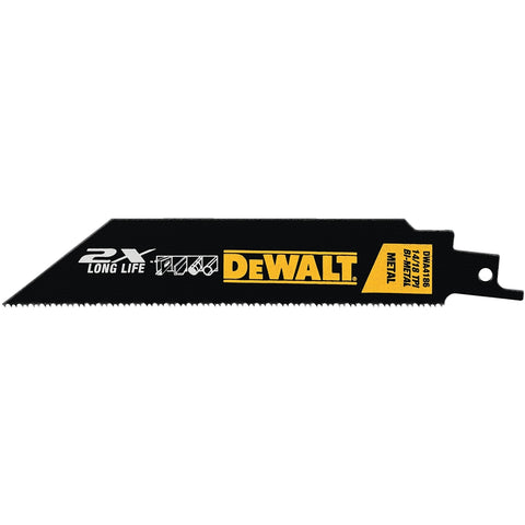 Dewalt Dwa41812B 2X Metal Cutting Recip Blade 100Pk - Ace Tool Group - DeWalt