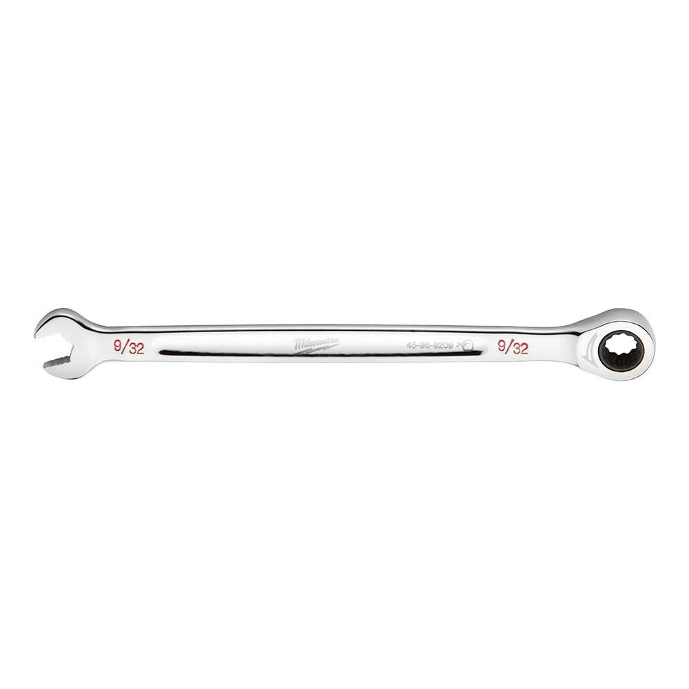 Milwaukee 45-96-9209 9/32" SAE RATCHETING COMBINATION WRENCH - Ace Tool Group - Milwaukee