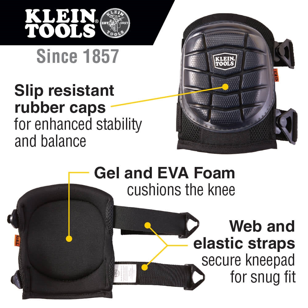 Klein Tools 60184 Lightweight Gel Knee Pads - Ace Tool Group - Klein