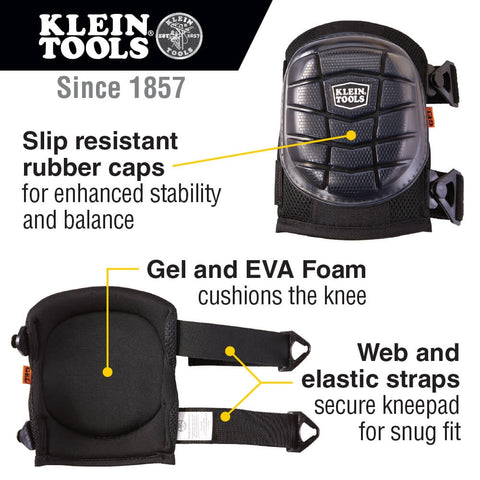 Klein Tools 60184 Lightweight Gel Knee Pads - Ace Tool Group - Klein