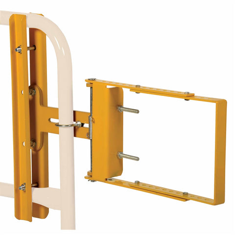 Vestil SPG-26-Y Yellow Self-Closing Gate 16 To 26 In - Ace Tool Group - Vestil