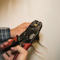 Klein 3005CR Ratcheting Crimper, 10-22 AWG - Ace Tool Group - Klein