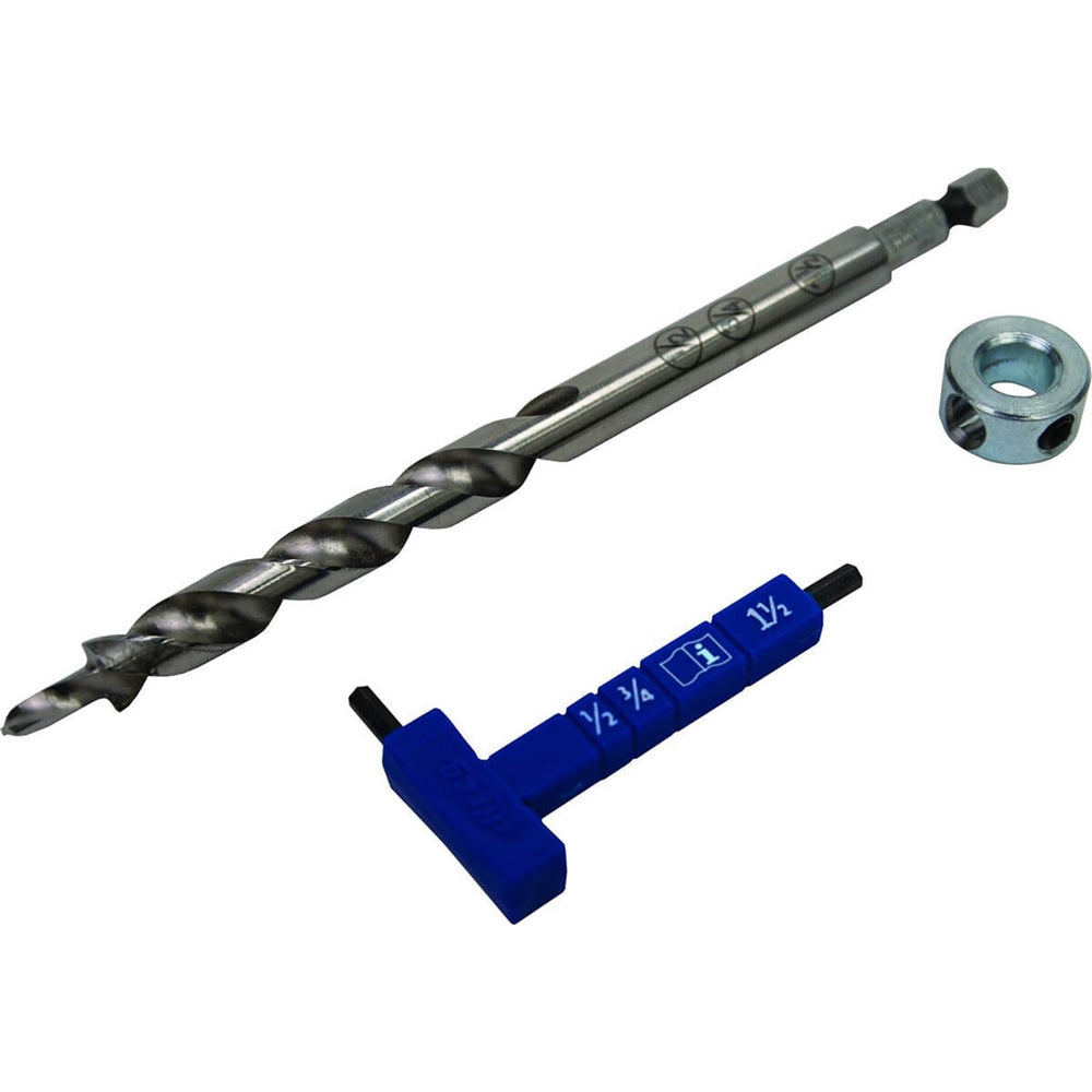 Kreg KPHA308 Easy-Set Drill Bit with Stop Collar - Ace Tool Group - Kreg