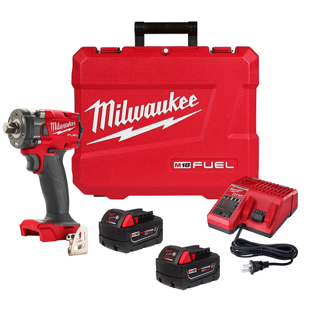 Milwaukee M18 FUEL1/2 " Compact Impact Wrench w/ Pin Detent Kit - Ace Tool Group - Milwaukee