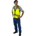 Majestic 75-3207 Hi-Viz Heavy Duty Mesh Vest, ANSI 2 - Ace Tool Group - Majestic