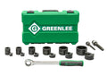 Greenlee 7238SB Knockout Kit with Ratchet and SlugBuster® 1/2" to 2" - Ace Tool Group - Greenlee