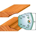 CMT 690.568 Pair of Profiled Knives for Shaper Cutters, 1-31/32-Inch Cutting Length, 5/32-Inch Thickness - Ace Tool Group - CMT