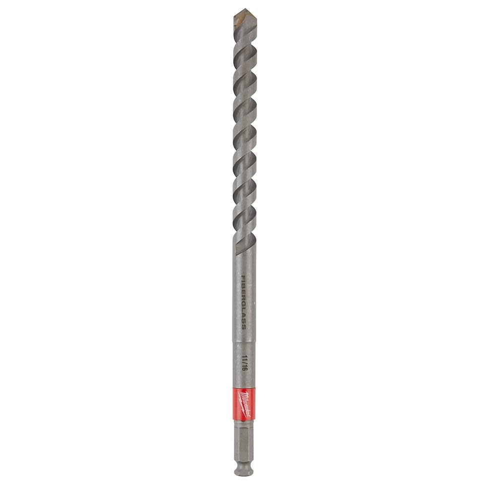 Milwaukee 48-13-7705 11/16"x12" Shockwave Impact Duty Lineman's Fiberglass Drill Bit - Ace Tool Group - Milwaukee