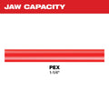 Milwaukee 49-16-2655C 1-1/4" PEX Crimp (F1807) Jaw for M18 FORCE LOGIC Press Tools - Ace Tool Group - Milwaukee