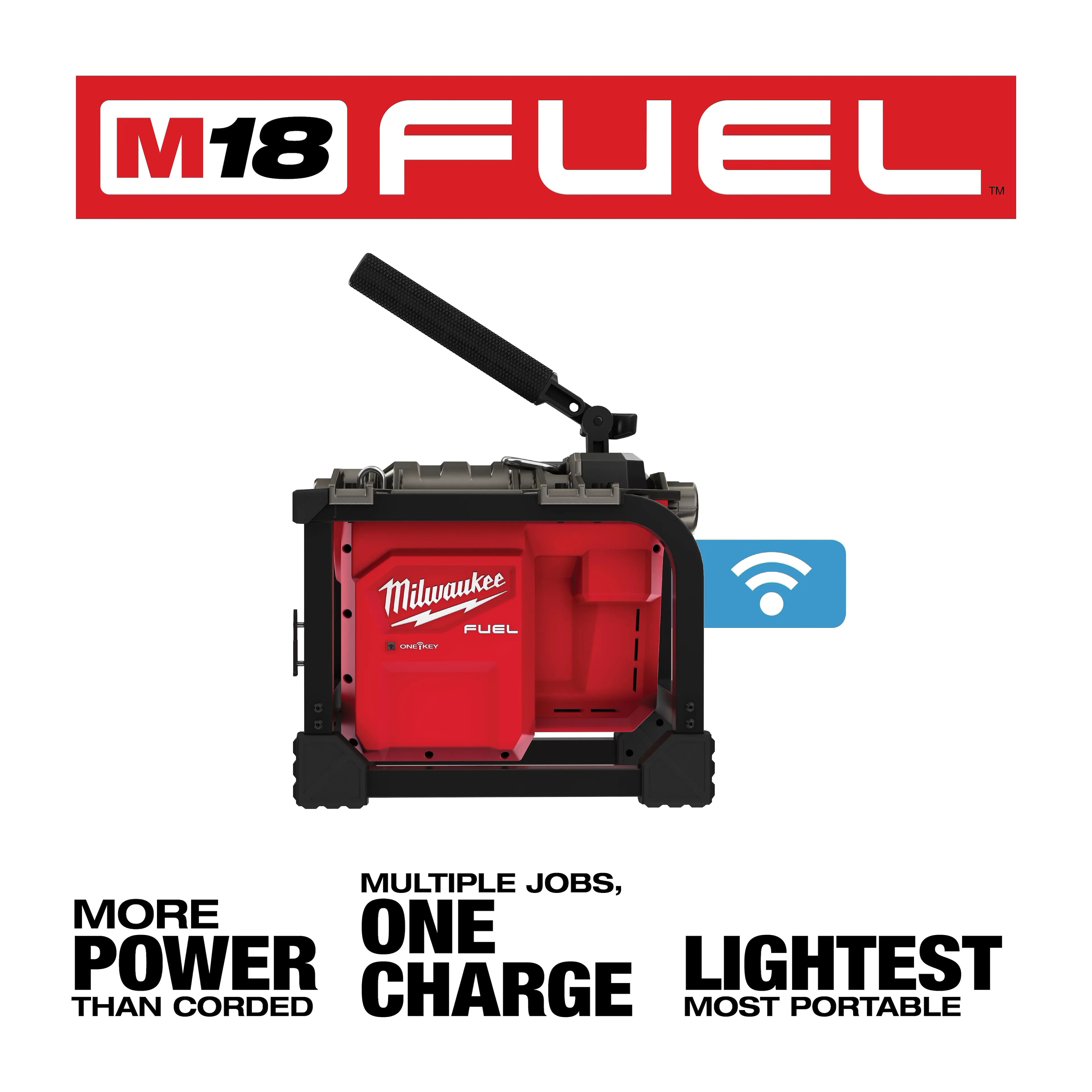 Milwaukee 2818-21 M18 FUEL Sectional Machine For 5/8" & 7/8" Cable