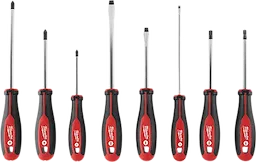 Milwaukee 48-22-2708 8pc Screwdriver Kit w/ ECX - Ace Tool Group - Milwaukee