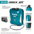 Makita PDC1500 40V max ConnectX 1,500Wh Portable Power Supply (Battery Only) - Ace Tool Group - Makita