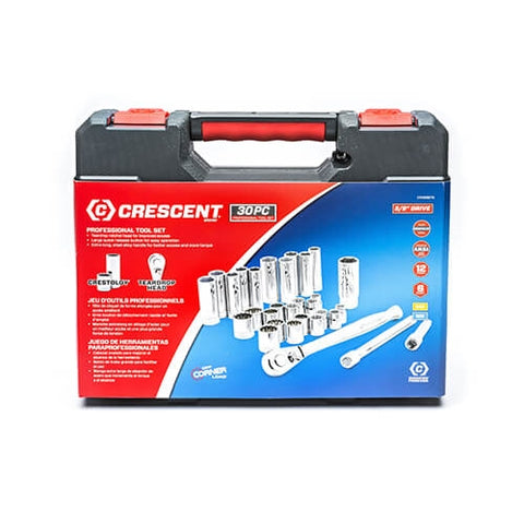 Crescent CTK30SETN 30pc. 3/8 in. Drive Tool Set - Ace Tool Group - Crescent