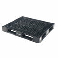Vestil PLP2-4840-BLACK Black Plastic Pallet 6000 Lb 48 X 40 - Ace Tool Group - Vestil