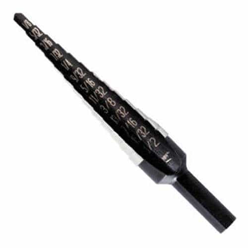 Irwin 10235 Unibit High-Speed Steel Fractional Self-Starting Step-Drill #5 - Ace Tool Group - Irwin