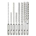 Milwaukee 48-20-7663 8pc. SDS Plus MX4 4-Cutter Drill Bit Kit - Ace Tool Group - Milwaukee