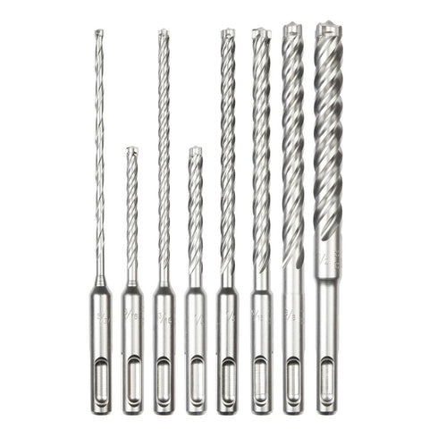 Milwaukee 48-20-7663 8pc. SDS Plus MX4 4-Cutter Drill Bit Kit - Ace Tool Group - Milwaukee