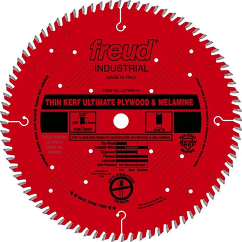 Freud Tools 7-1/4" Thin Kerf Ultimate Plywood & Melamine Blade - Ace Tool Group - Freud
