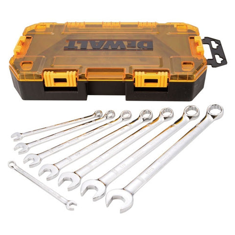Dewalt Dwmt73809 8 Piece Combination Wrench Set (Sae) - Ace Tool Group - DeWalt