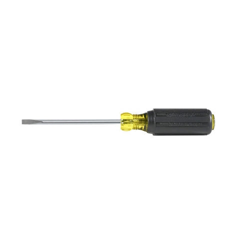 Klein 601-4 3/16 in. Cabinet Tip Screwdriver 4 in. - Ace Tool Group - Klein