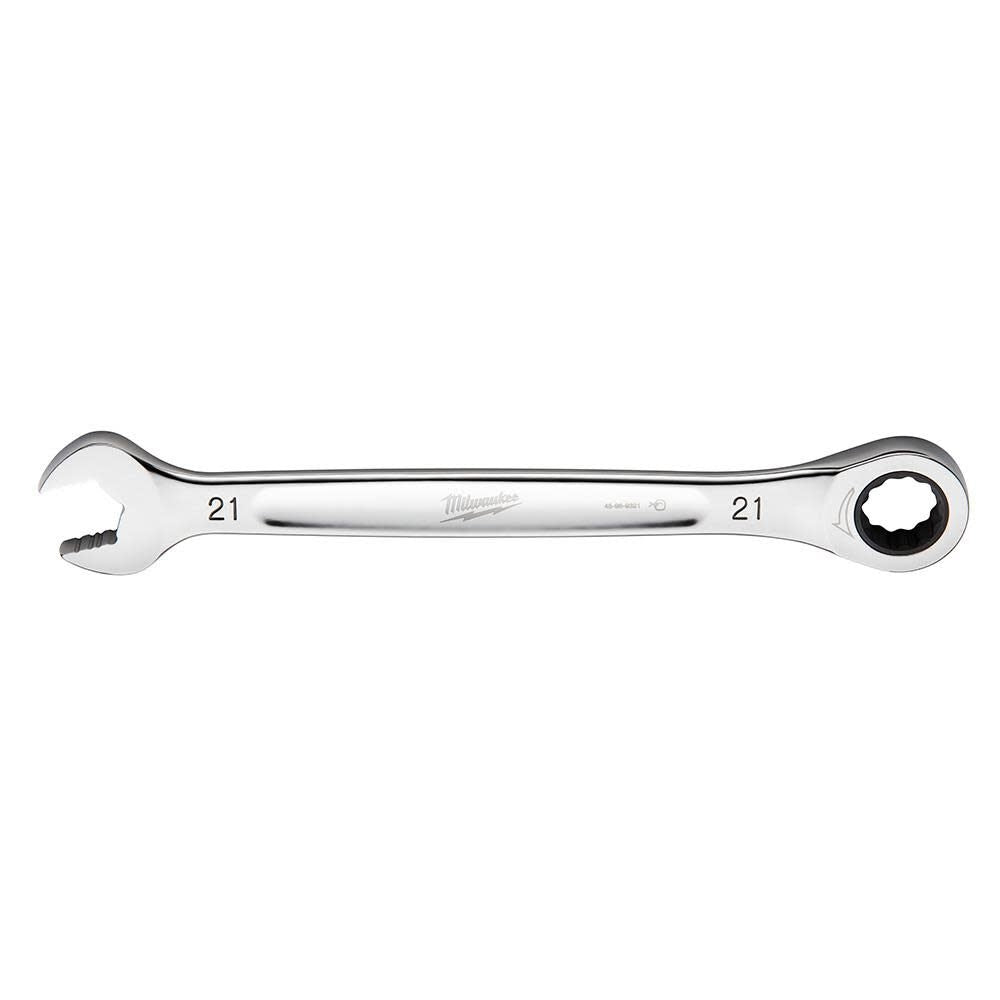 Milwaukee 45-96-9321 21MM METRIC RATCHETING COMBINATION WRENCH - Ace Tool Group - Milwaukee