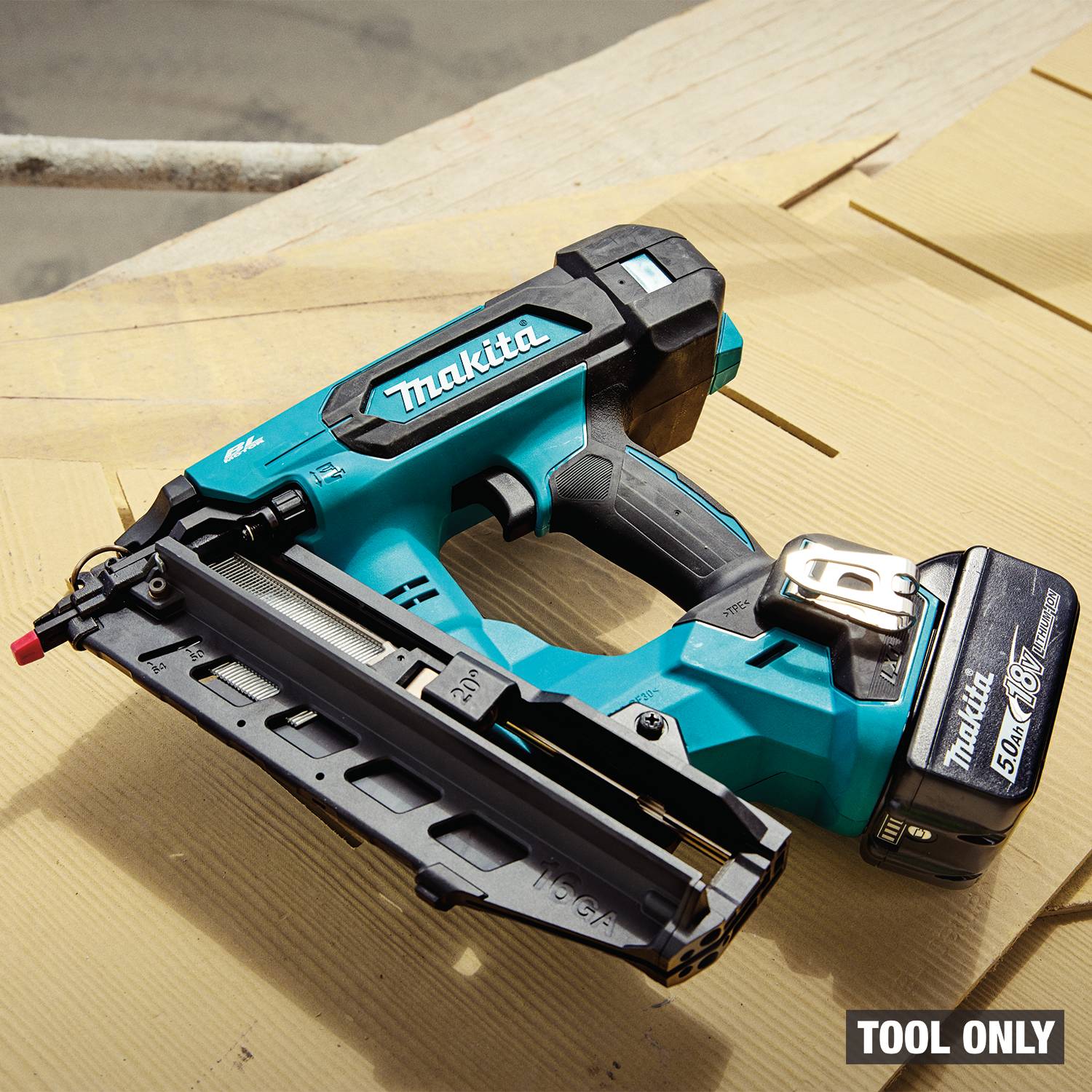 Makita XNB06Z 18V LXT 2-1/2 Angled Finish Nailer - Ace Tool Group - Makita