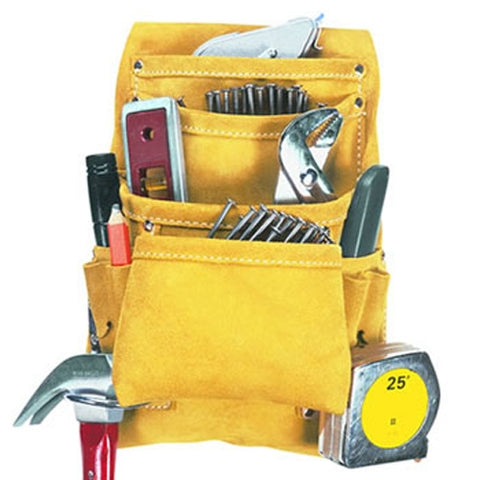 Clc I923X Nail & Tool Bag 10 Pocket Carpenter'S Nail & Tool Bag - Ace Tool Group - CLC