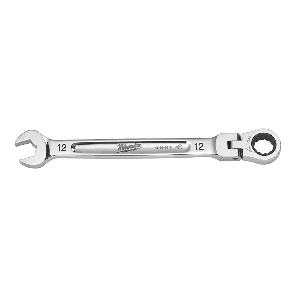 Milwaukee 45-96-9612 12mm Flex Head Combination Wrench - Ace Tool Group - Milwaukee