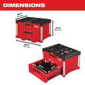 Milwaukee 48-22-8442 PACKOUT  2 Drawer Tool Box - Ace Tool Group - Milwaukee
