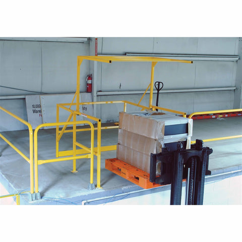 Vestil MEZZ-200 Mezzanine Safety Gate 42 In Rail Height - Ace Tool Group - Vestil