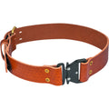 Klein Tools 5826M Quick Release Leather Belt, M - Ace Tool Group - Klein