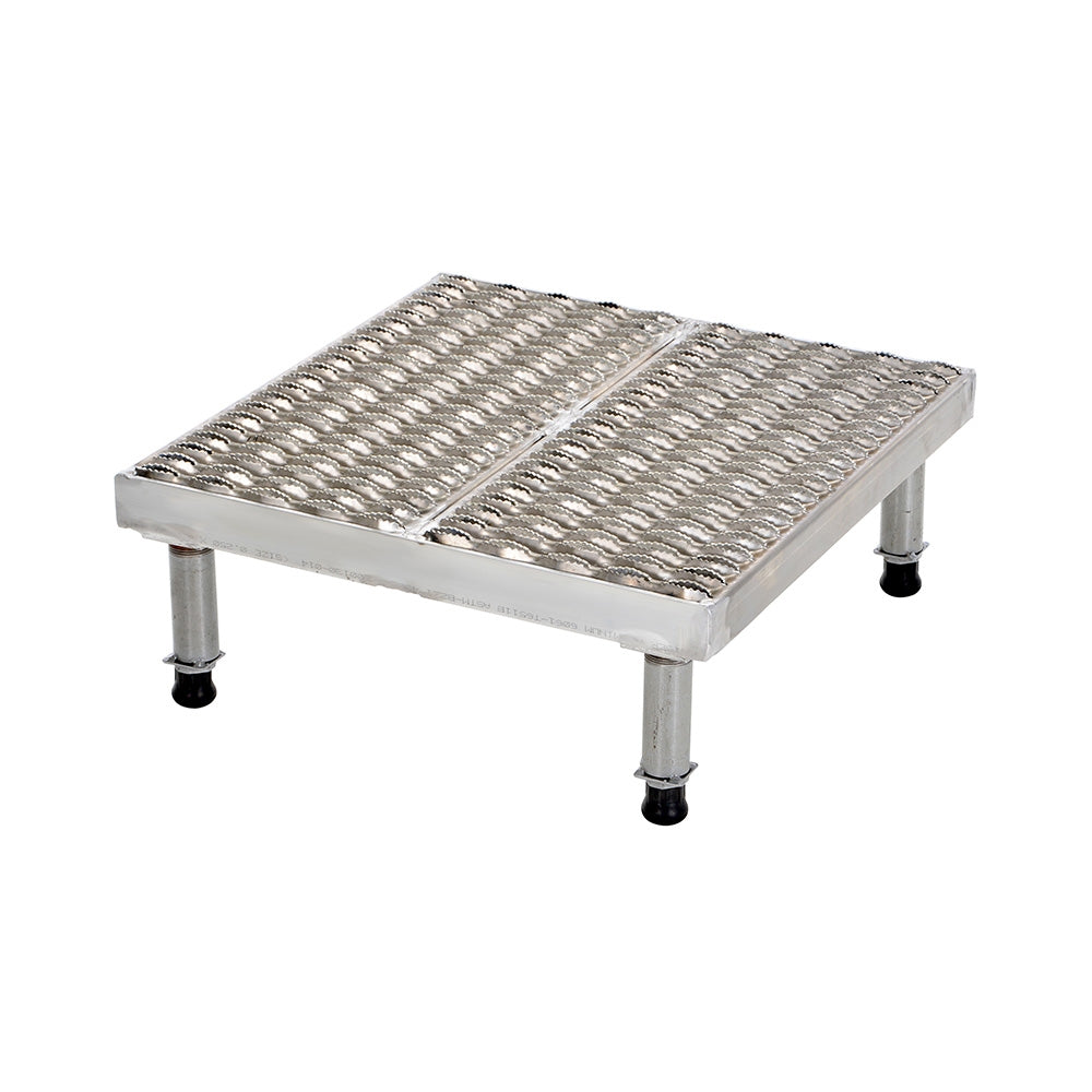 Vestil Adj Ss Stand 10-1/2-16-1/2 H 19w X 36l - Ace Tool Group - Vestil