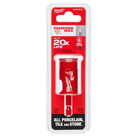 Milwaukee 49-56-0516  7/8" Diamond Max Hole Saw Bit - Ace Tool Group - Milwaukee