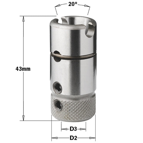 Cmt 360.201.00 Morbidelli Adaptor D10 - Ace Tool Group - CMT