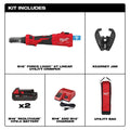 Milwaukee 2978-22K M18 Utility Crimper Kit Kearney - Ace Tool Group - Milwaukee