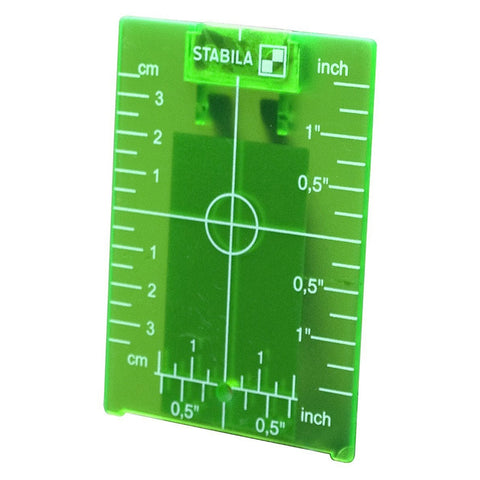 Stabila 07442 Green Magnetic Ceiling Target Plate - Ace Tool Group - Stabila