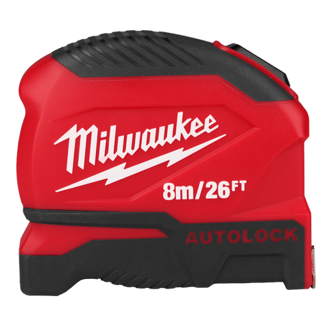 Milwaukee 48-22-1826 8m/26ft Auto-Lock Tape Measure 6 Pack - Ace Tool Group - Milwaukee