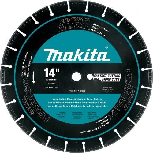 Makita A-96229 14" Diamond Blade Metal Cutting - Ace Tool Group - Makita