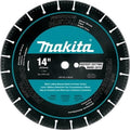 Makita A-96229 14" Diamond Blade Metal Cutting - Ace Tool Group - Makita