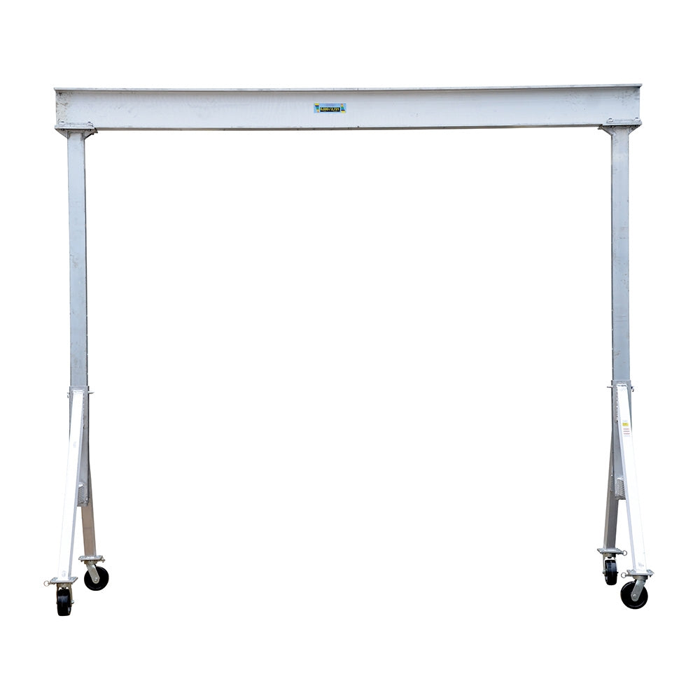 Vestil Adjust Aluminum Gantry Crane 6k 8 X 10 - Ace Tool Group - Vestil