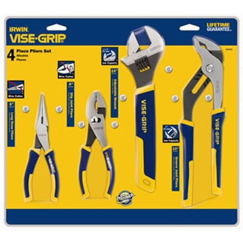 Irwin 2078705 Vise-Grip Pliers & Wrench Set 4-Piece - Ace Tool Group - Irwin