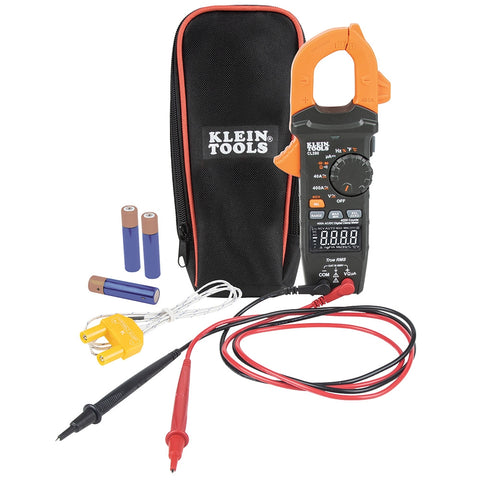 Klein CL390 AC/DC Digital Clamp Meter, Auto-Ranging - Ace Tool Group - Klein