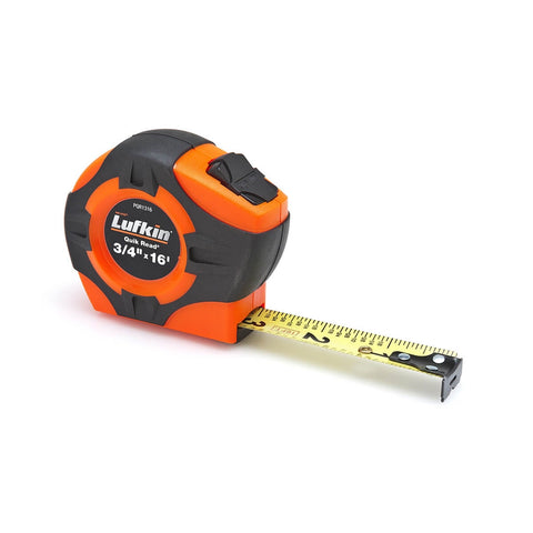 Lufkin PQR1316N 3/4 in. x 16 ft. Quikread Tape Measure - Ace Tool Group - Lufkin